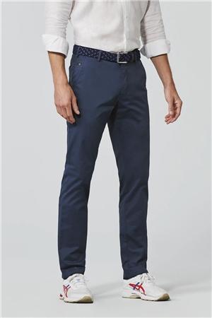 Meyer Roma Regular Fit Chinos - Blue - 44/32