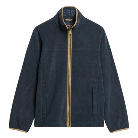 Superdry Estate Full Zip Fleece - Navy - XL