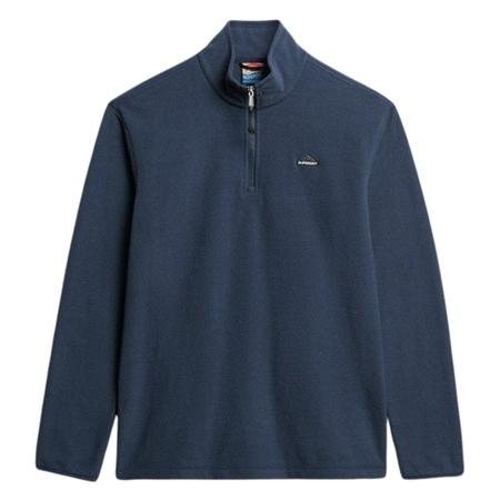 Superdry Polar Fleece Half Zip - Navy - L