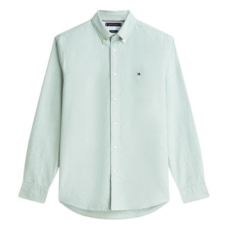 Tommy Hilfiger Solid Heritage Oxford Shirt - Nouveau Green - 2XL