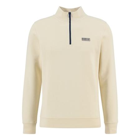 Barbour International Clipper Funnel Neck Sweatshirt - White - XL