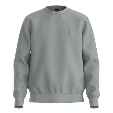 Boss Westart Cotton Terry Sweatshirt - Grey - L