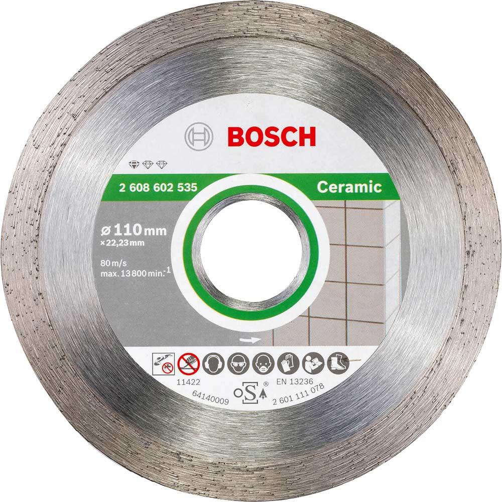 Bosch Diamond Cutting Disc for Ceramic , Porcelain and Stone 110mm