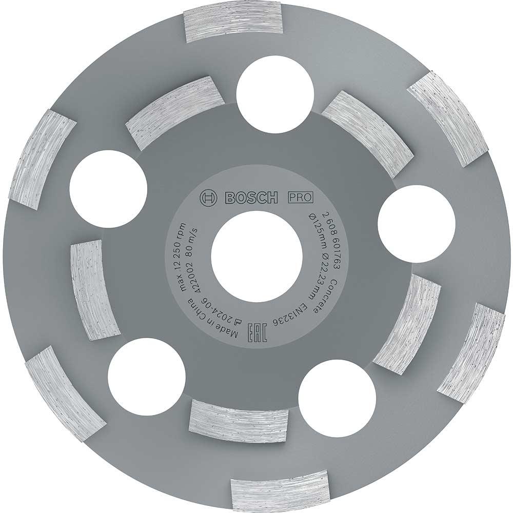 Bosch PRO Abrasive Diamond Grinding Head 125mm 125mm