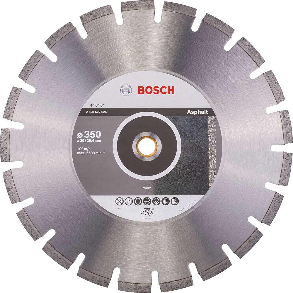 Bosch Standard Diamond Disc for Asphalt 350mm