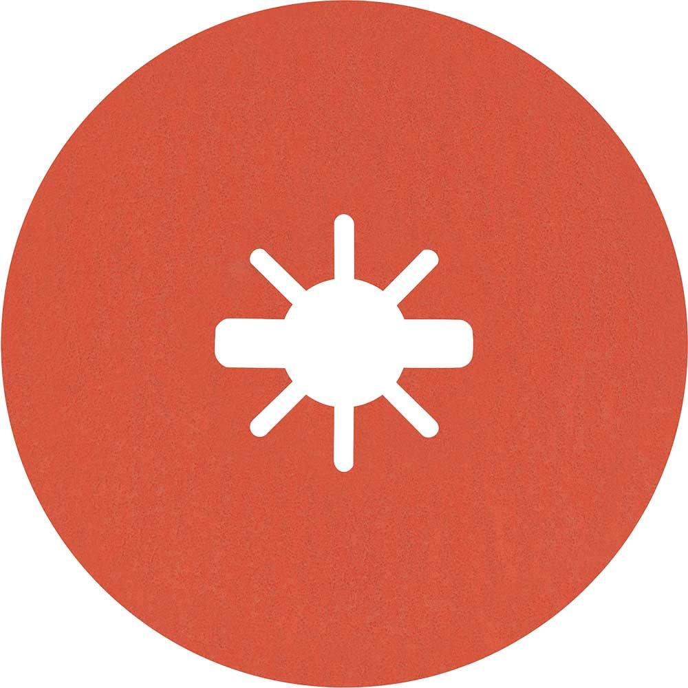 Bosch EXPERT R782 Prisma Ceramic X LOCK Fibre Disc 115mm