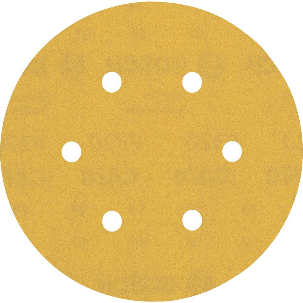 Bosch EXPERT C470 Red Wood Top Sanding Discs 150mm 150mm 320g Pack of 5