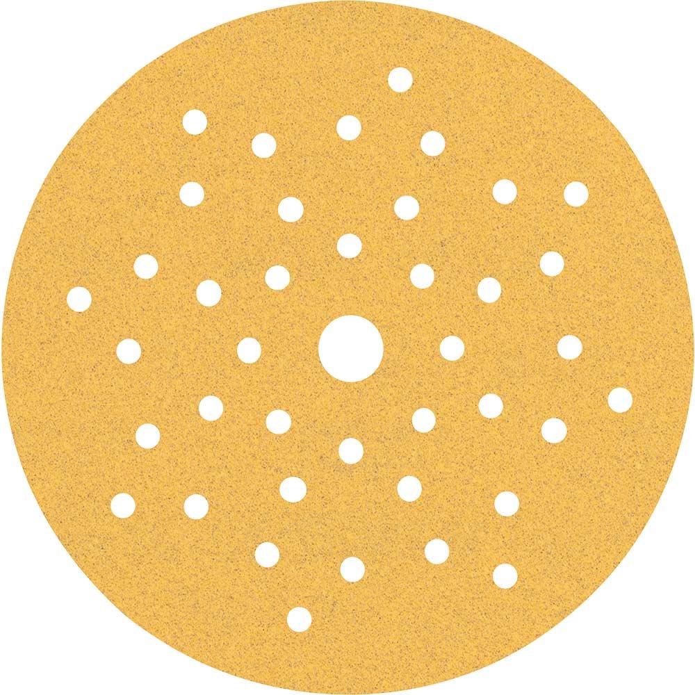 Bosch EXPERT C470 Hook and Loop Sandpaper for Random Orbital Sanders 125mm 125mm 100g Pack of 50