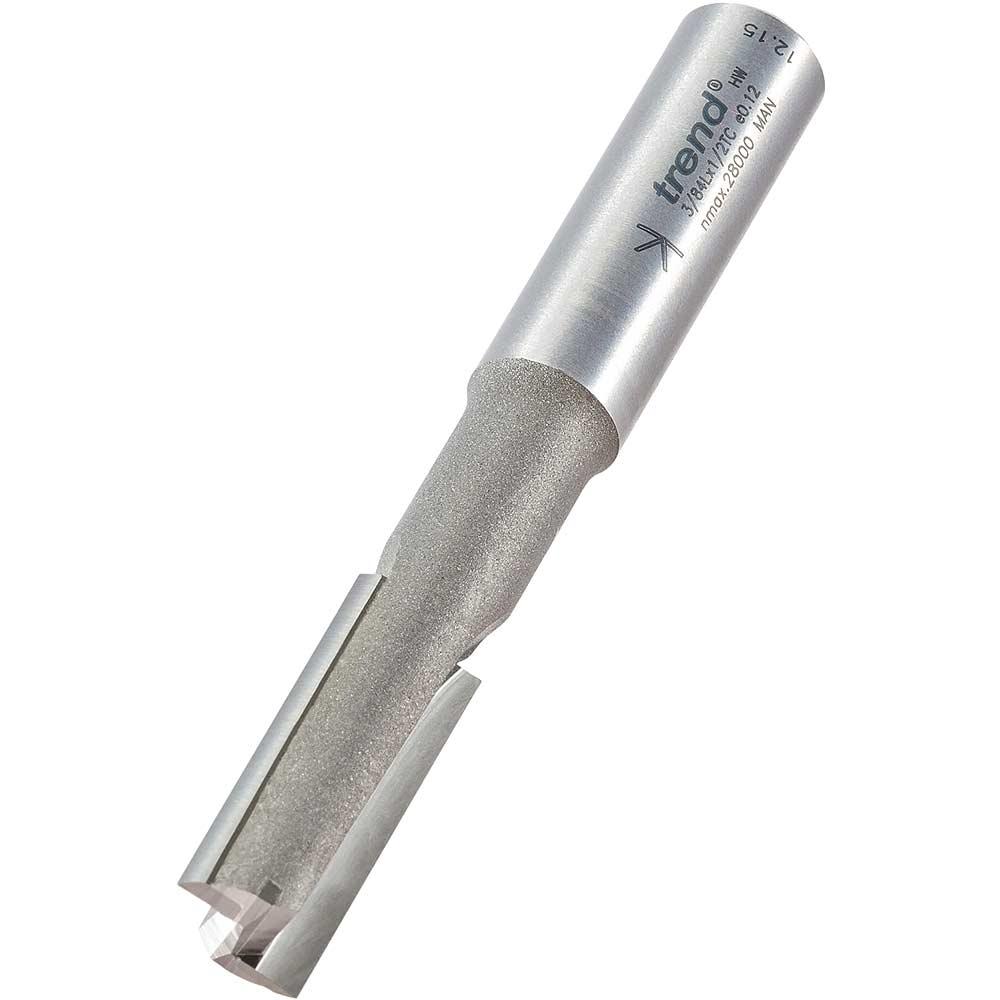 Trend Two Flute Pocket Router Cutter 12.7mm 22mm 1/2"