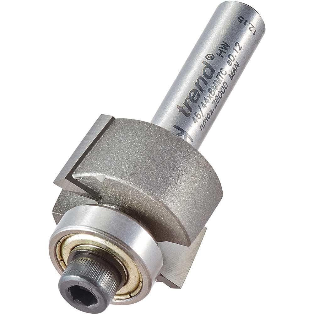 Trend Bearing Guided Rebate Set Router Cutter 24mm 12.7mm 8mm