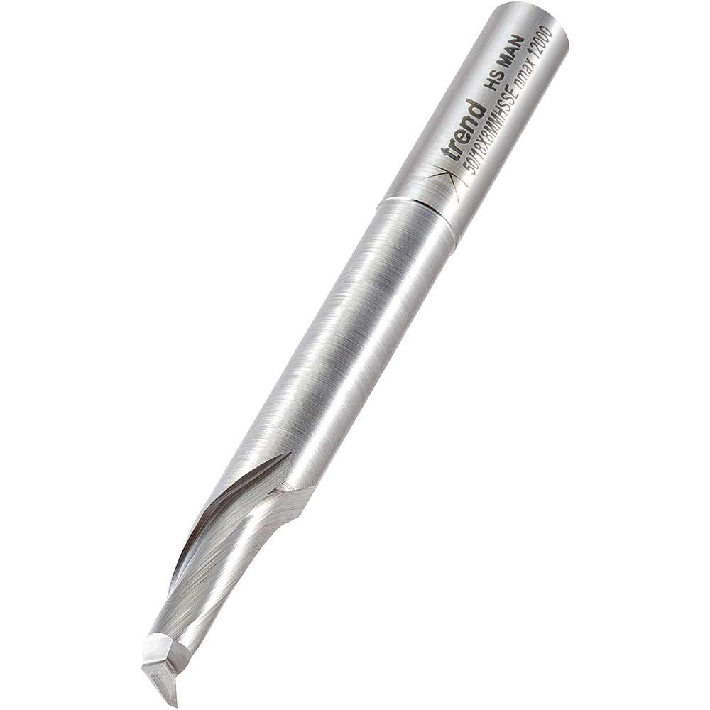 Trend Aluminium UPVC Single Flute Narrow Neck Helical Cutter 8mm 14mm 8mm