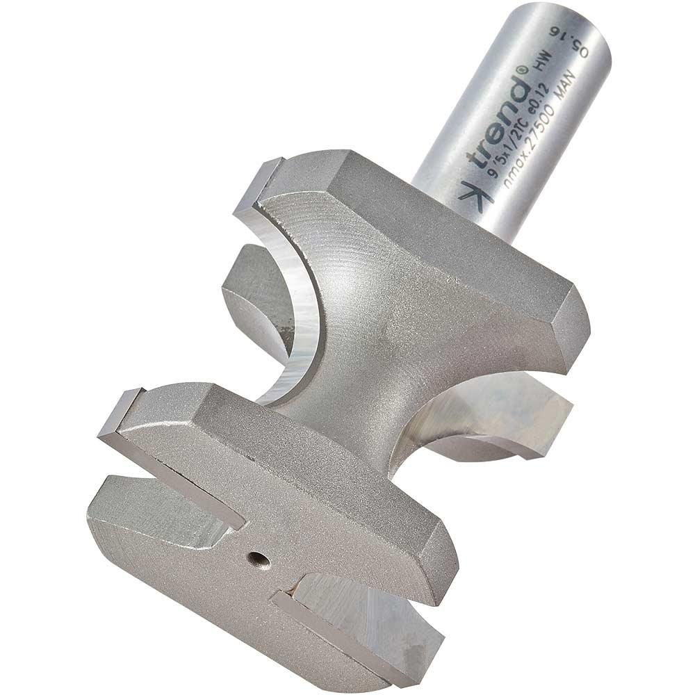 Trend Staff Nosing Bead Router Cutter 42.9mm 25.4mm 1/2"