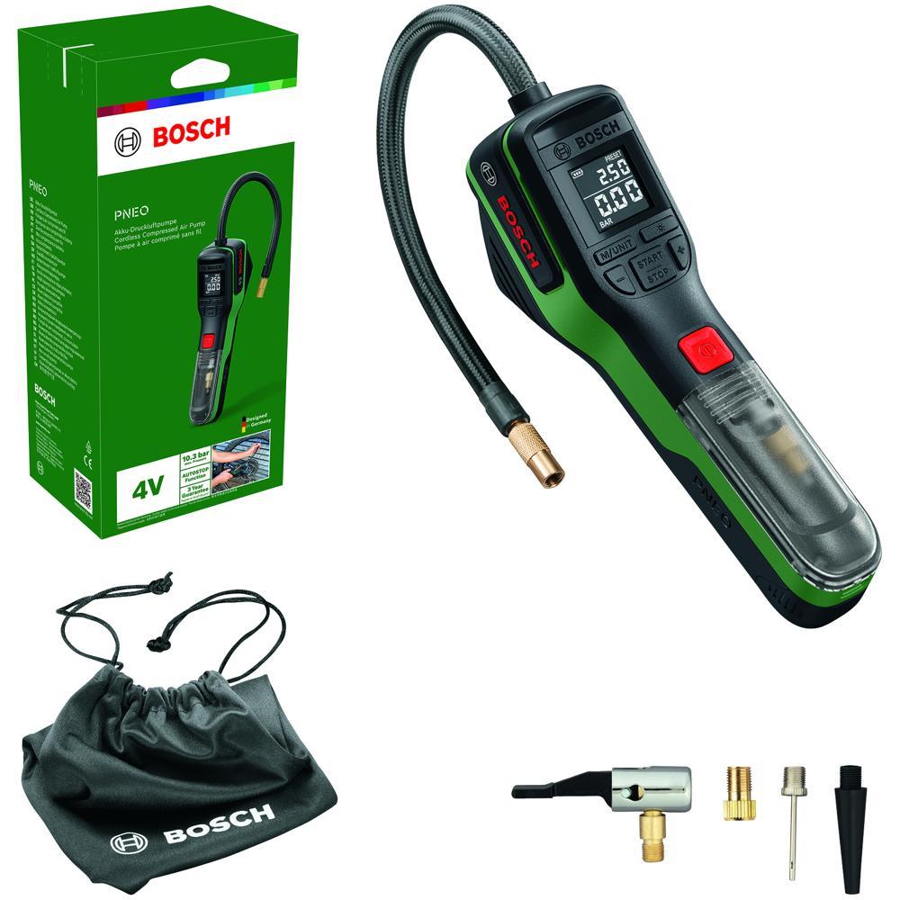 Bosch PNEO 4v Cordless Air Pump 1 x 3ah Li-ion No Charger Bag