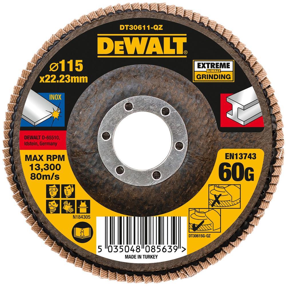 DeWalt Extreme Zirconium Oxide Flap Disc