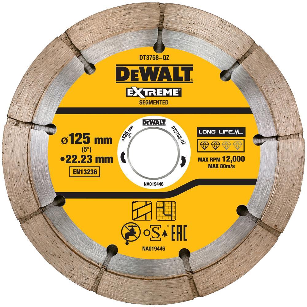 DeWalt Extreme Diamond Mortar Raking Disc 125mm