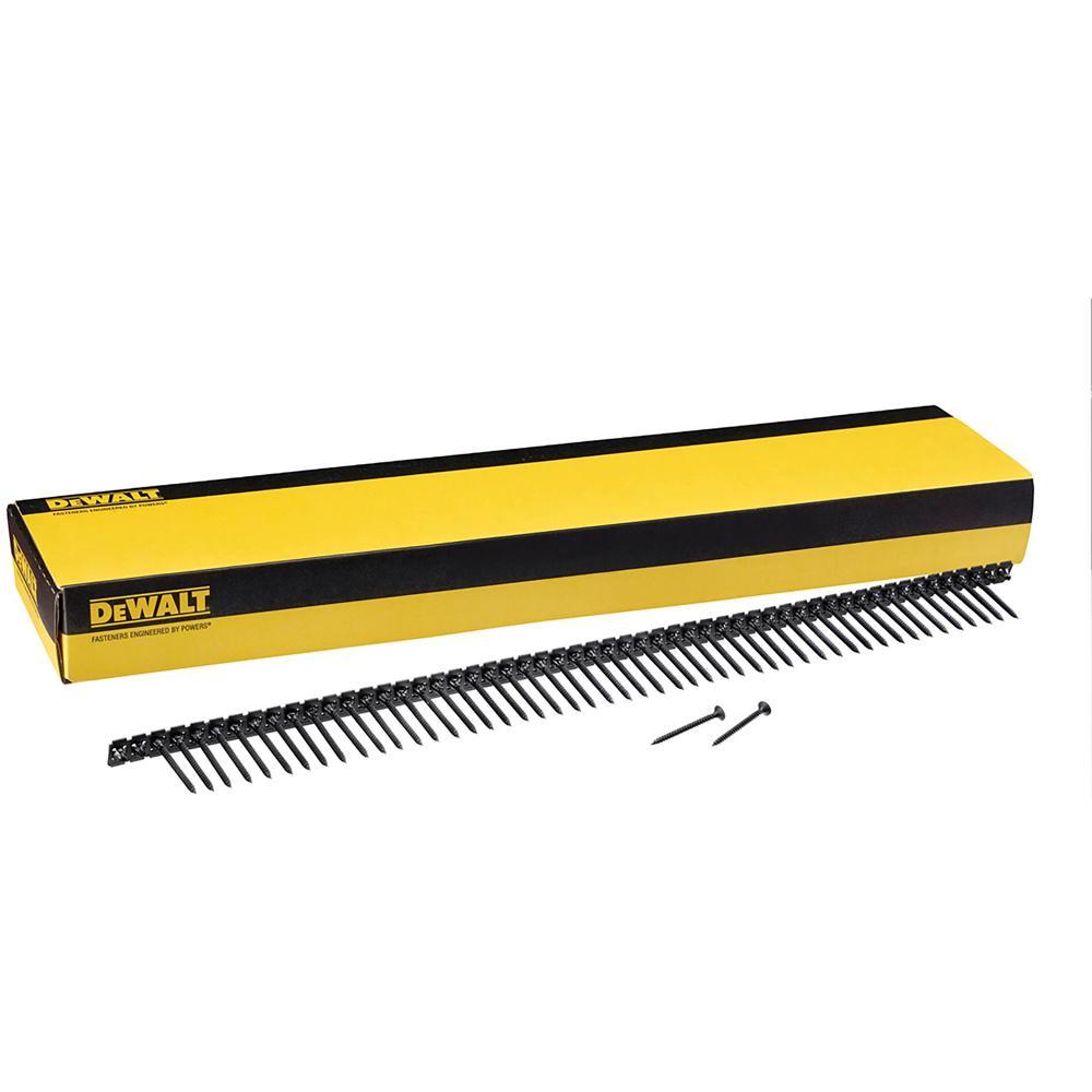 DeWalt Coarse Thread Collated Dry Wall Screws 3.5mm 35mm Pack of 1000