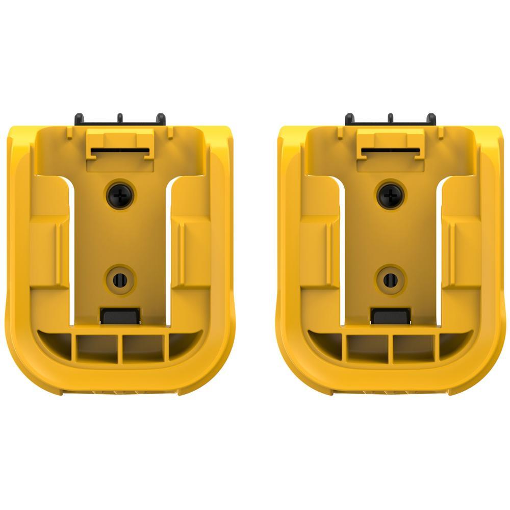 DeWalt DXL Battery Holder for DeWalt XR and Flexvolt Batteries Pack of 2