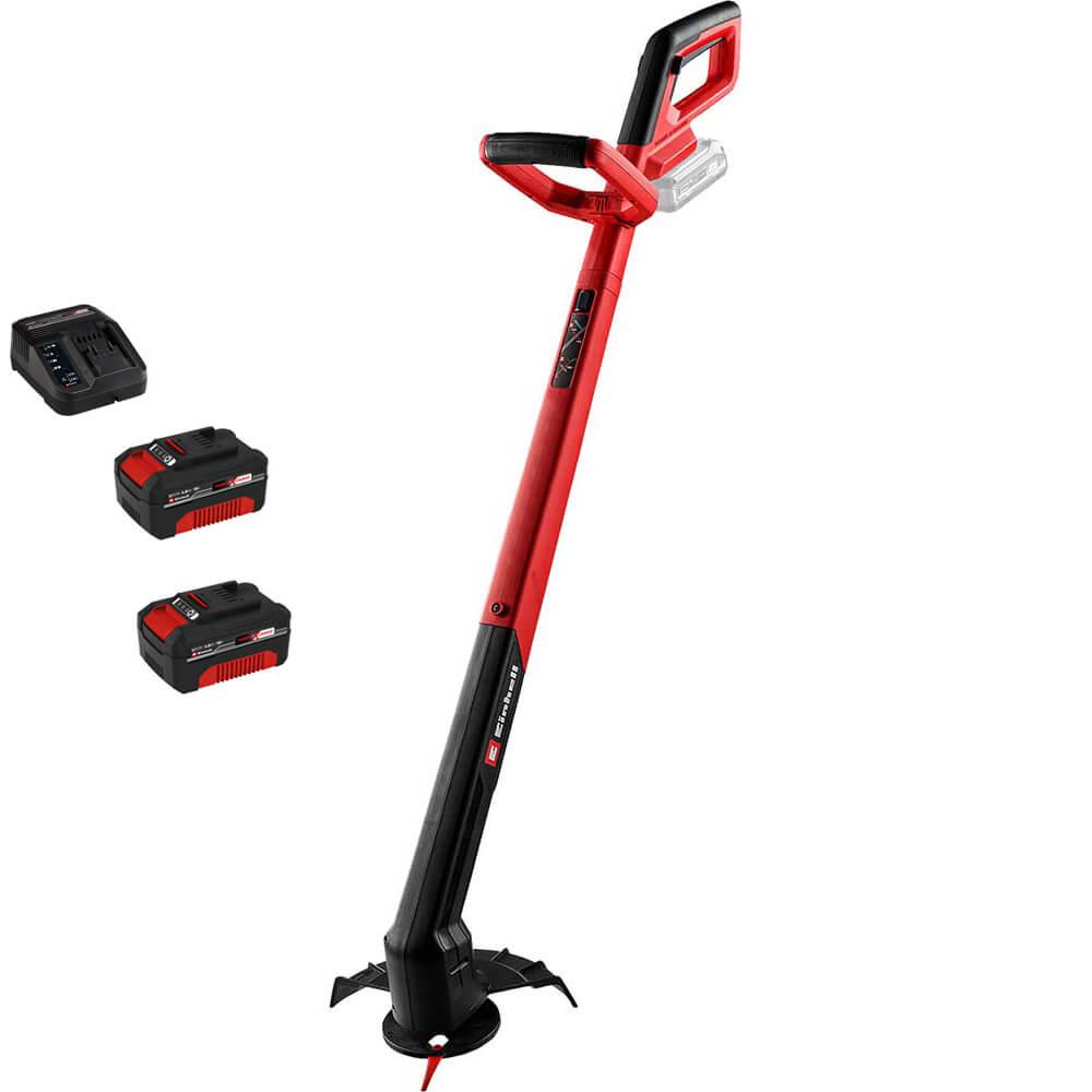 Einhell GC-CT 18/2411 Li P 18v Cordless Grass Trimmer and Edger 240mm 2 x 4ah Li-ion Charger