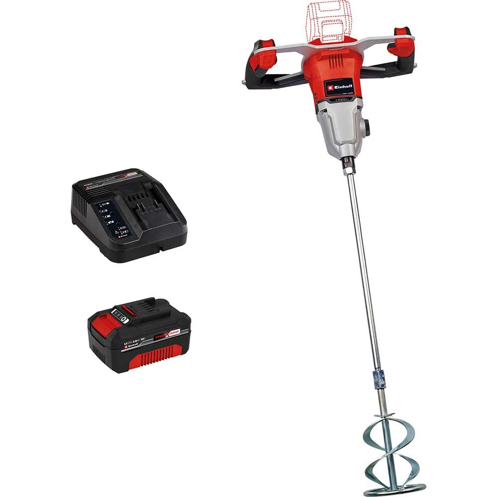 Einhell Professional TP-MX 18-2 Li BL 18v Cordless Brushless Paddle Mixer