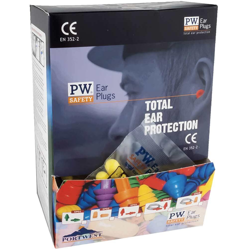Portwest Ear Plug Refill for EP20 Ear Plug Dispenser Pack of 500