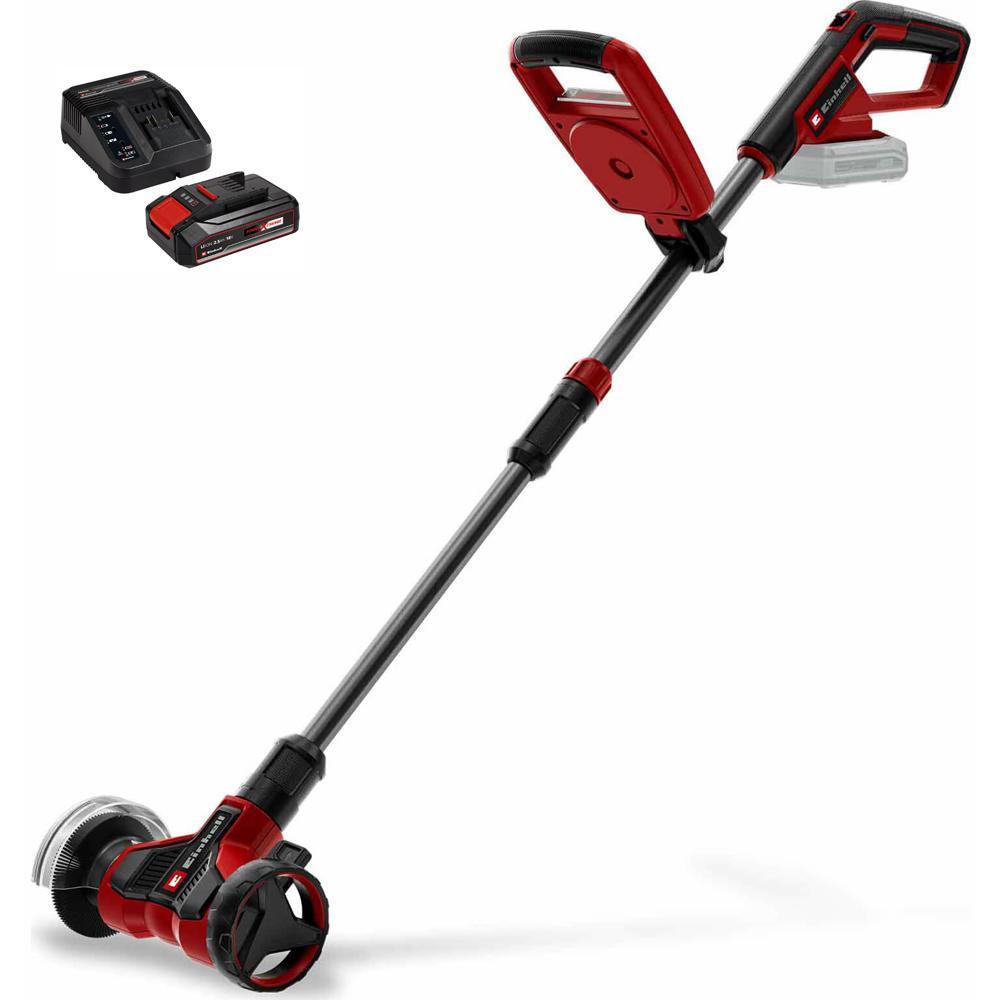 Einhell GE-CC 18/110 Li E 18v Cordless Patio Brush Weeder 1 x 2.5ah Li-ion Charger