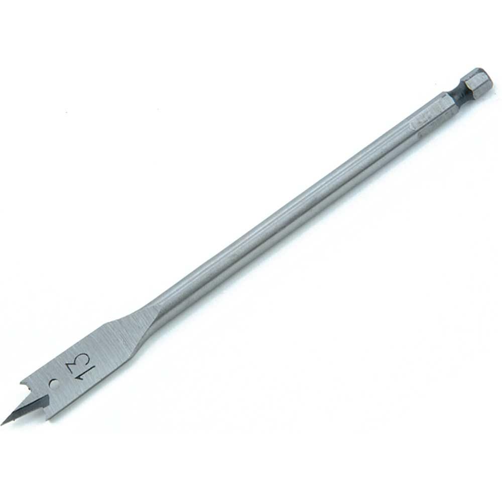 Faithfull Impact Rated Hex Shank Flat Drill Bit 13mm 150mm
