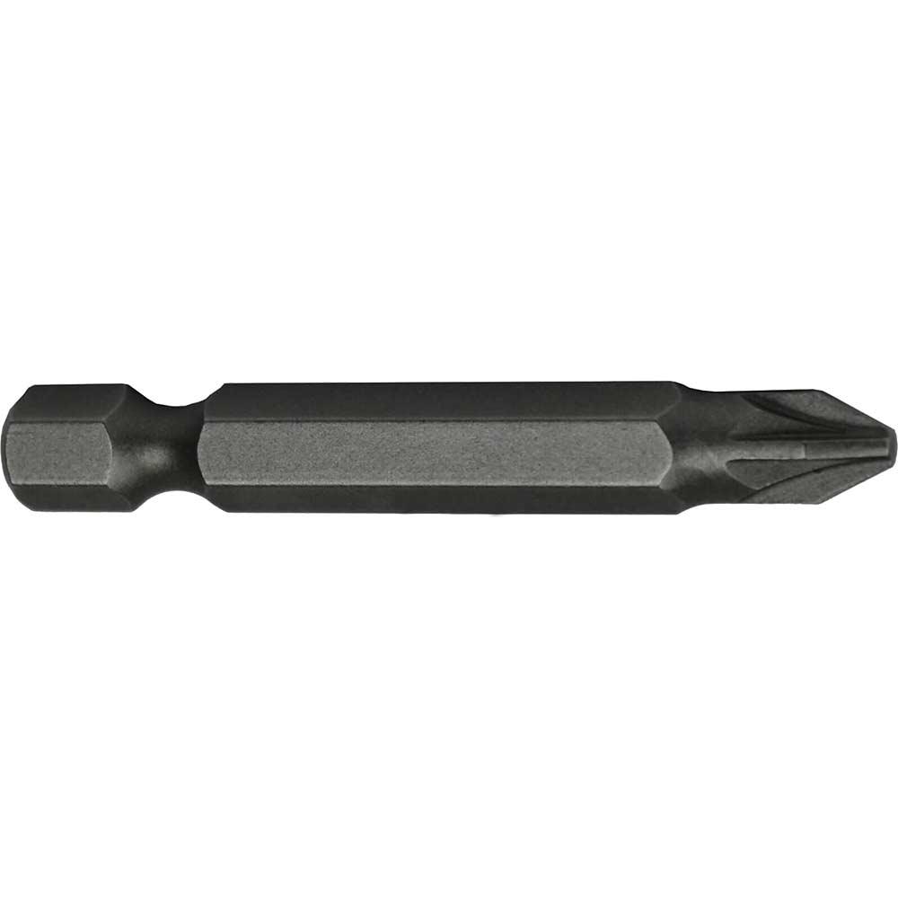 Faithfull Pozi S2 Grade Steel Screwdriver Bits PZ1 50mm Pack of 3