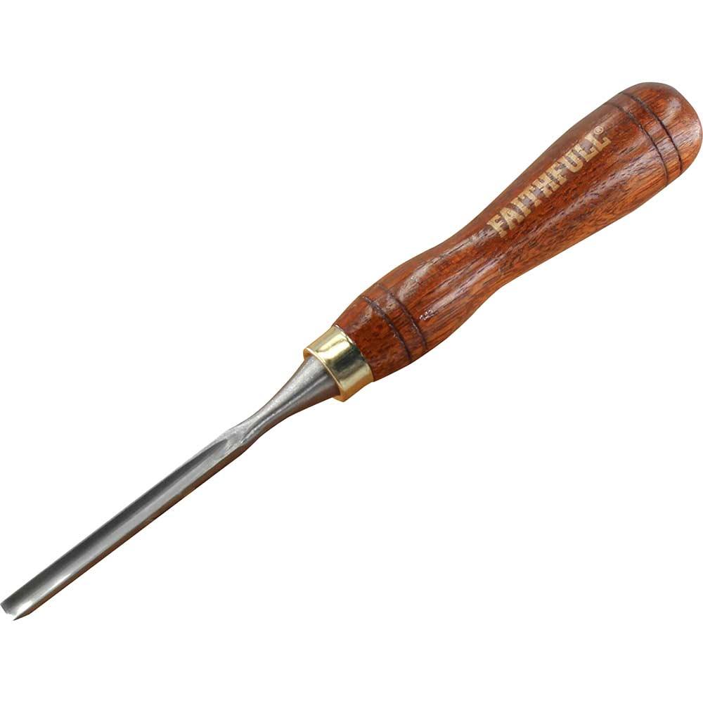 Faithfull FSC Straight Gouge Carving Chisel 1/4"