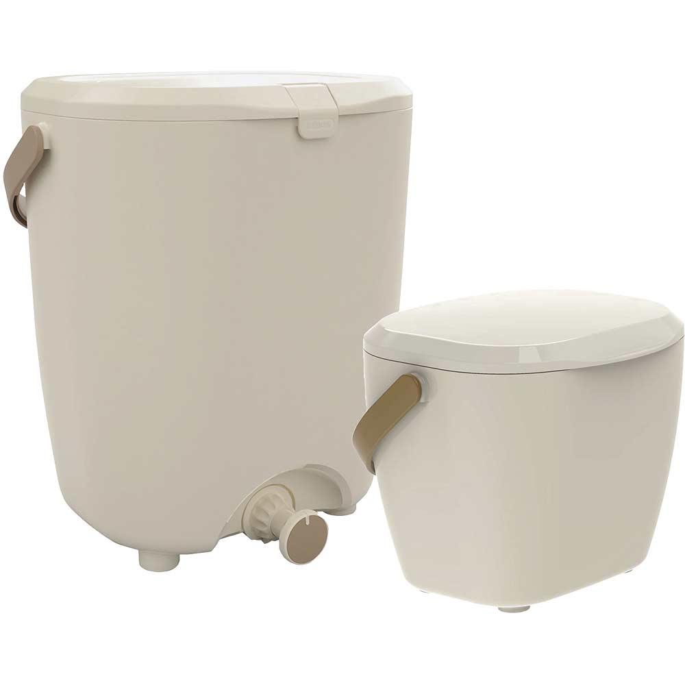 Hozelock Bokashi Pure Kitchen Composter Twin Pack 15l