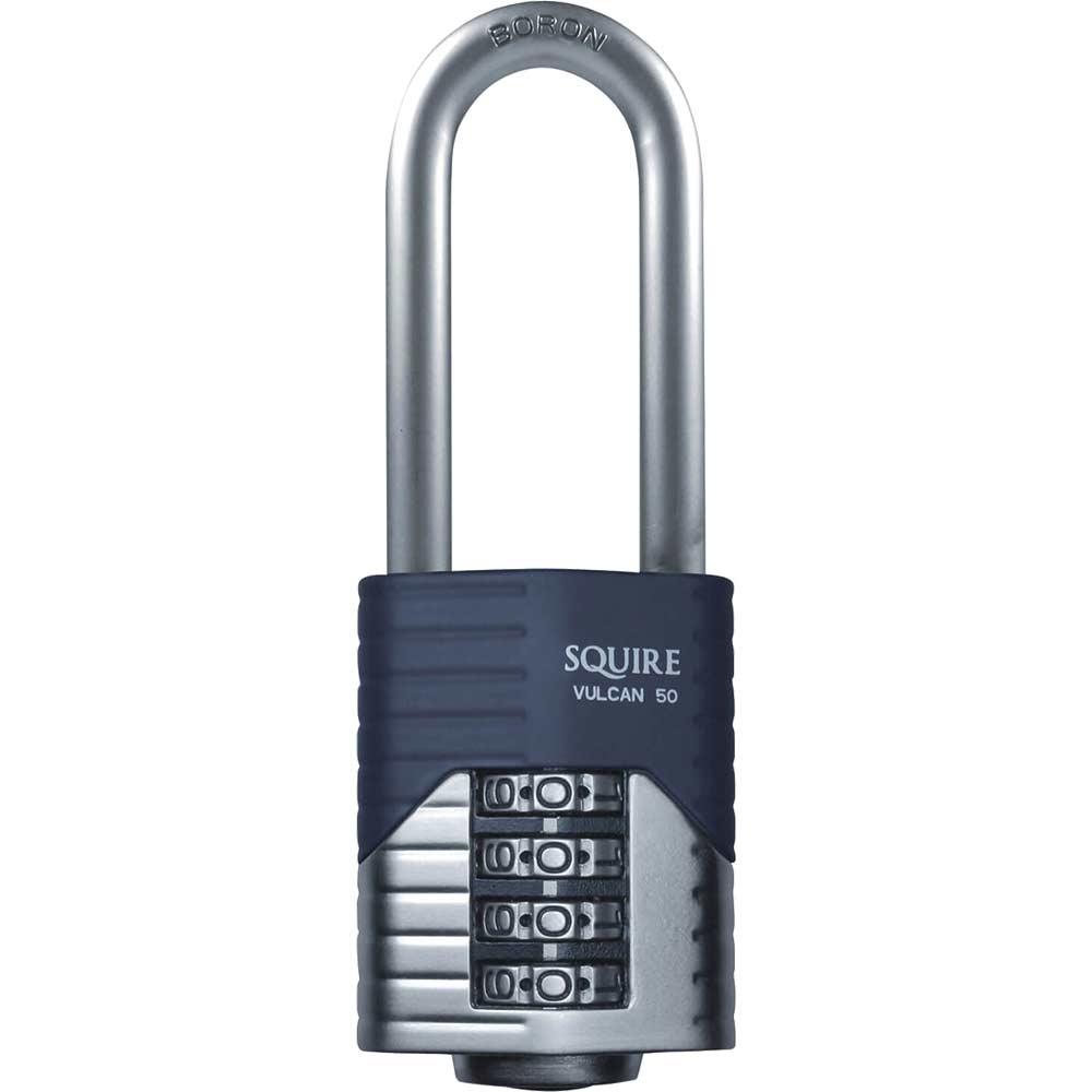 Henry Squire Vulcan Boron Shackle Combination Padlock