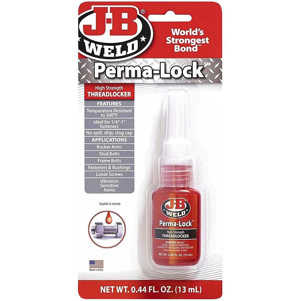 J-B Weld PermaLock Red High Strength Threadlocker 13ml