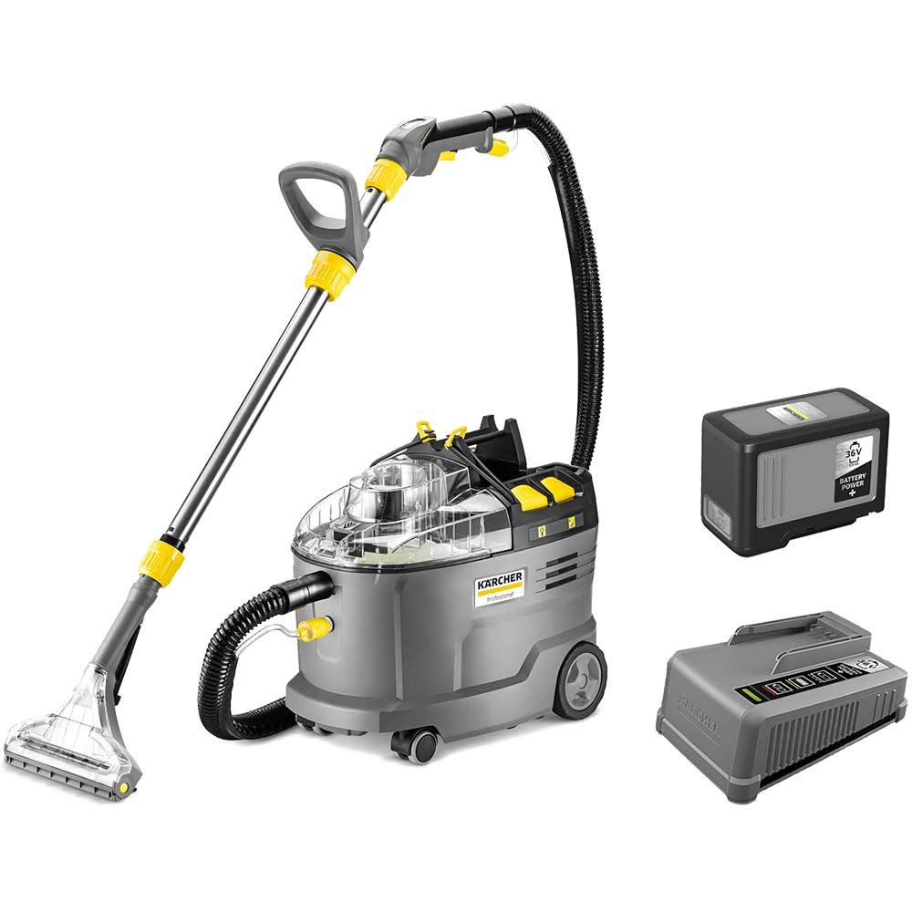 Karcher PUZZI 9/1 BP ADV Professional 36v Cordless Carpet Cleaner
