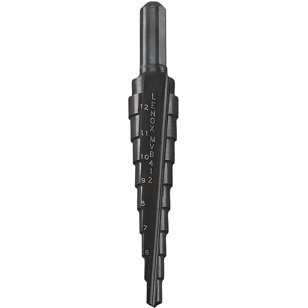 Lenox Varibit Step Drill Bit Metric 4mm - 12mm