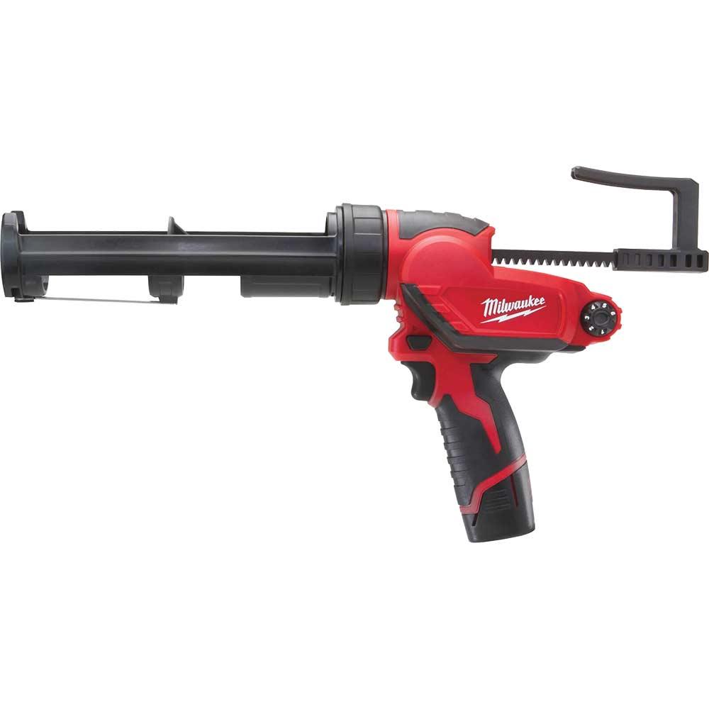 Milwaukee M12 PCG/310C 12v Cordless Caulking Gun 1 x 2ah Li-ion Charger Bag
