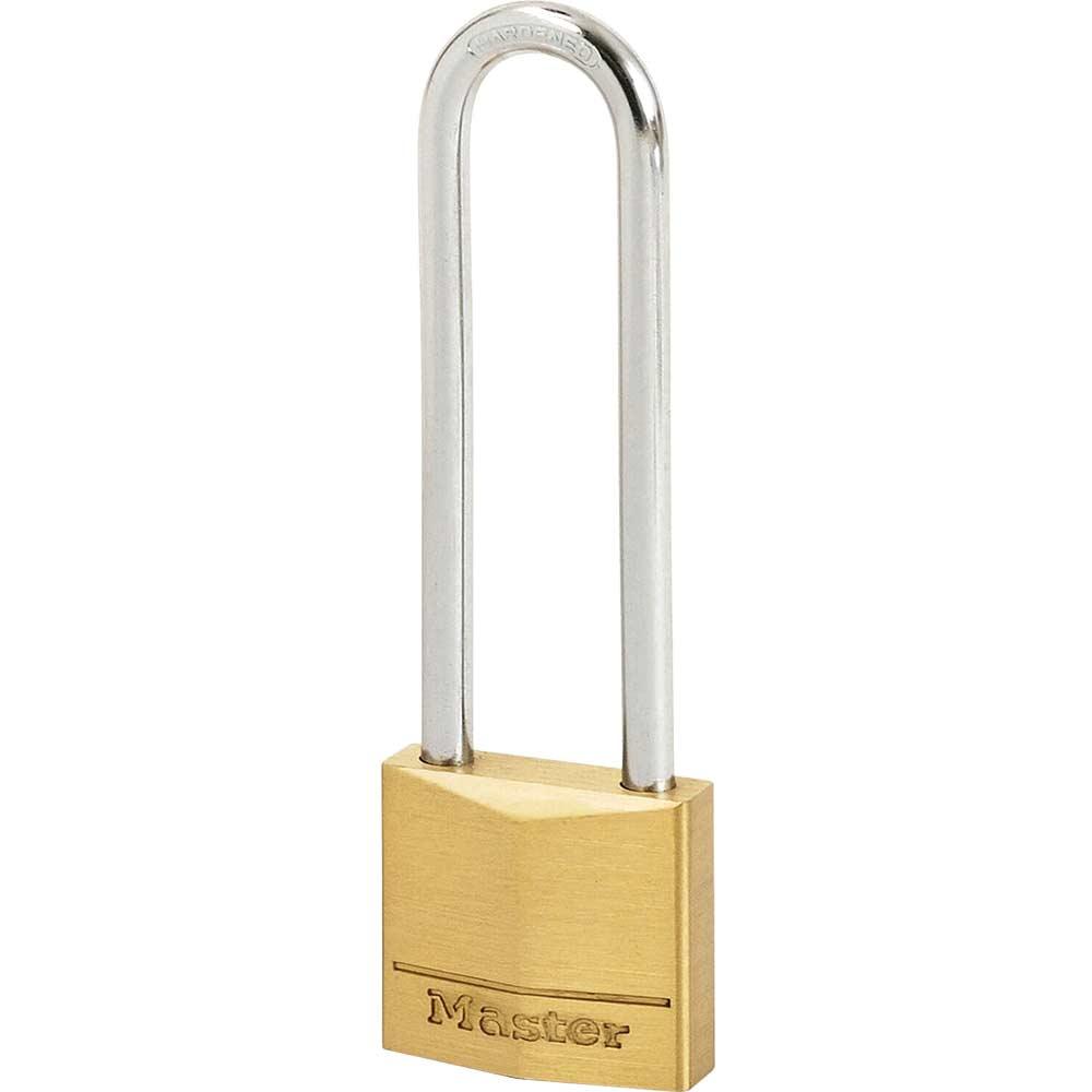 Masterlock Solid Brass Padlock 30mm Extra Long