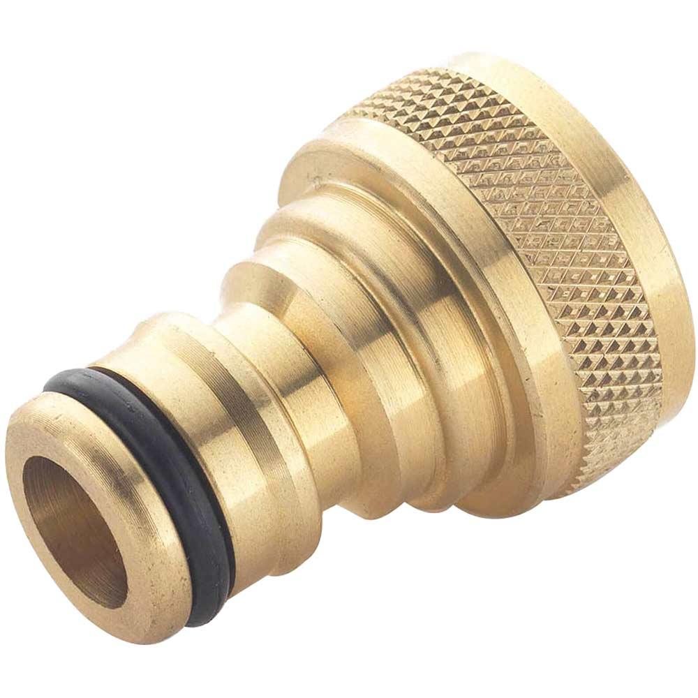 Spear and Jackson Brass Threaded Female Tap Connector 5/8" / 15.8mm Pack of 1
