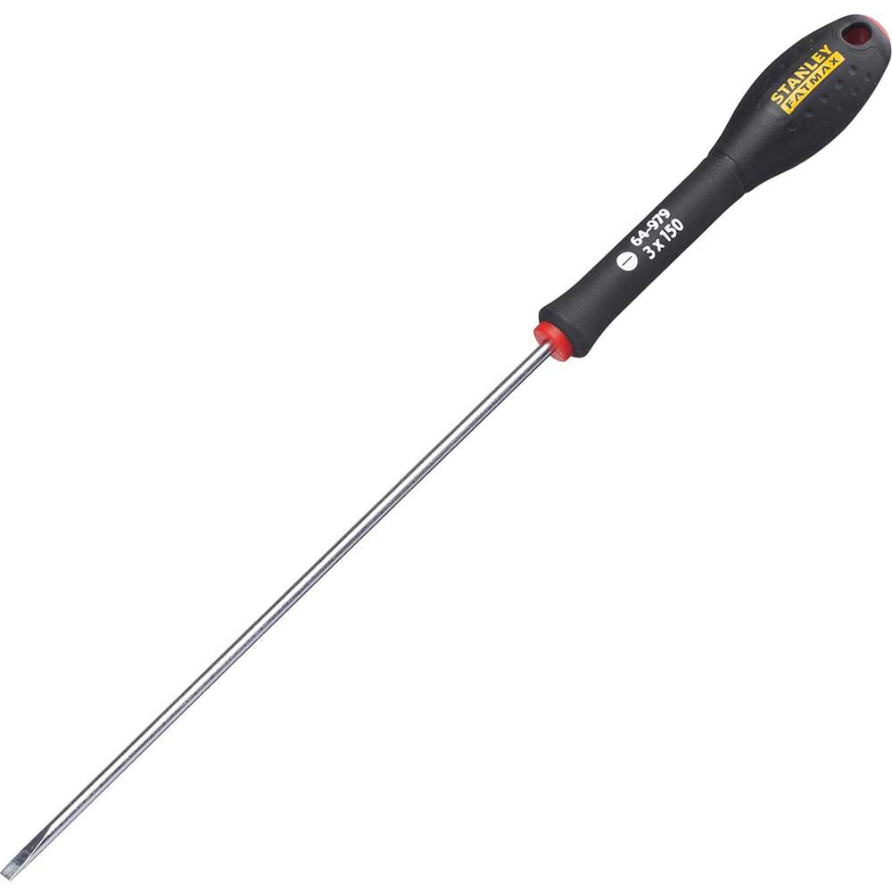 Stanley FatMax Parallel Slotted Screwdriver 3mm 150mm