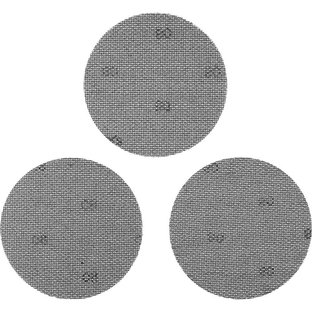 Stanley FatMax Hook and Loop Mesh Sanding Discs 150mm 150mm 80g Pack of 3