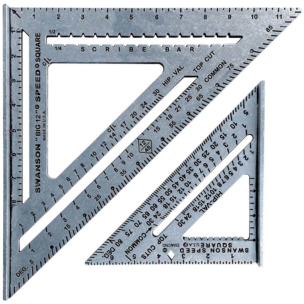 Swanson 2 Piece Carpenters Speed Square Imperial