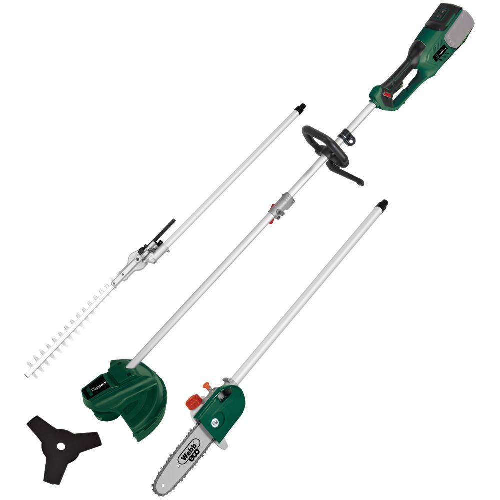Webb X Series WEV20X2MT 40v Cordless Brushless Garden Multi Tool No Batteries No Charger