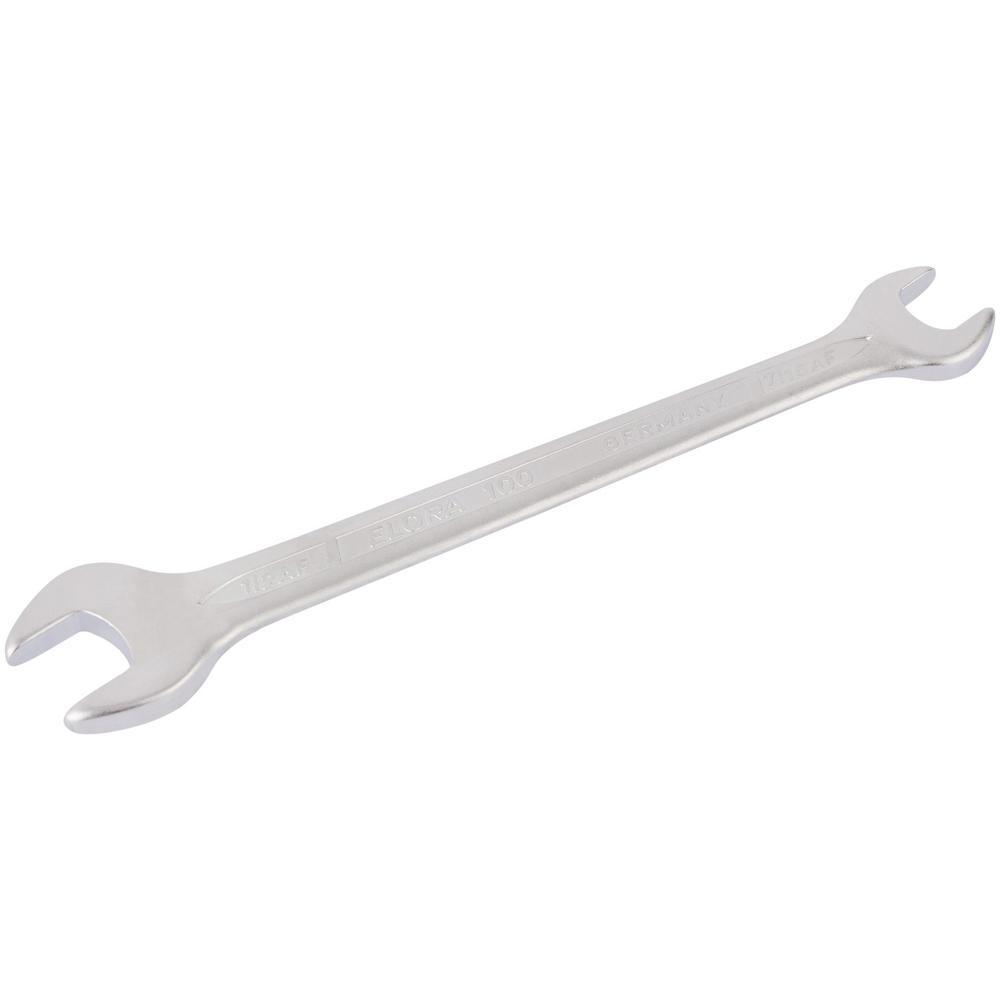 Elora Long Double Open End Spanner Imperial 7/16" x 1/2"