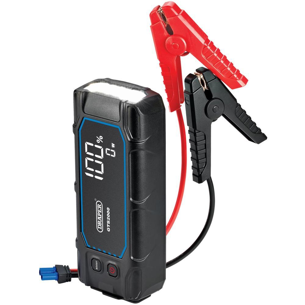 Draper GTS2000 12v Lithium Jump Starter Powerbank and Torch