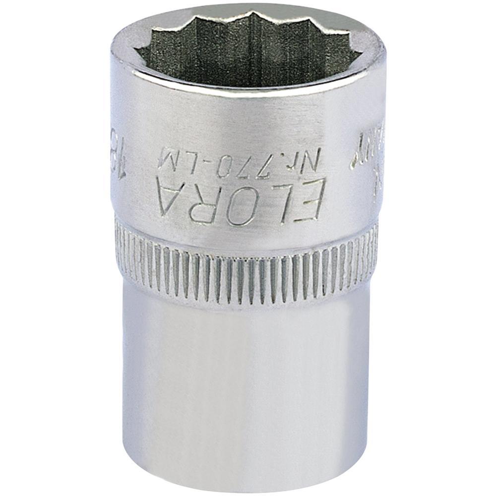 Elora 1/2" Drive Bi Hexagon Socket Metric 1/2" 18mm