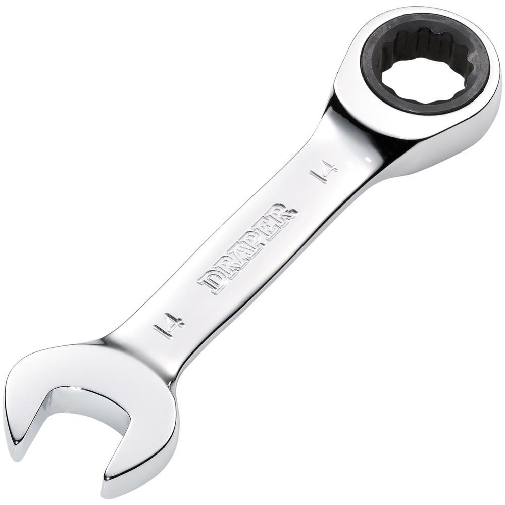 Draper Hi-Torq Stubby Ratchet Combination Spanner