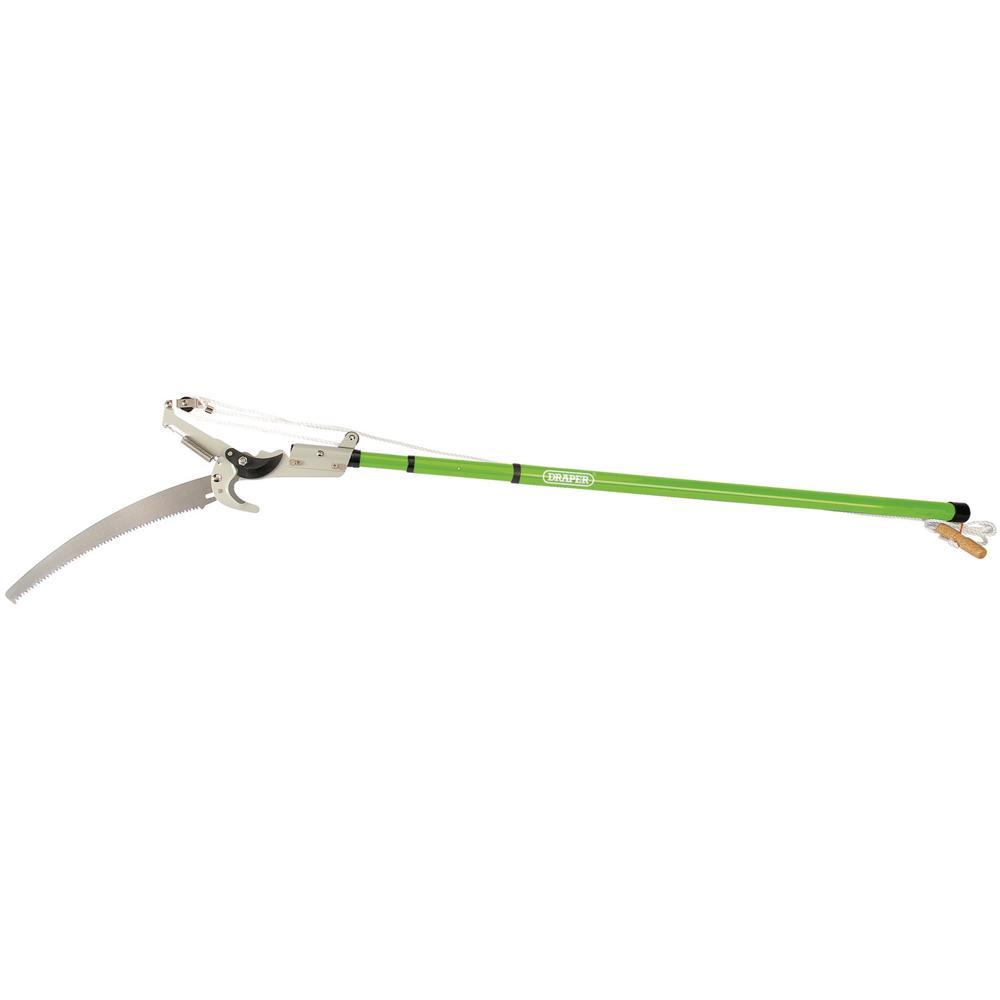 Draper G1100 Telescopic Tree Pruner and Loppers with Saw 2.9m