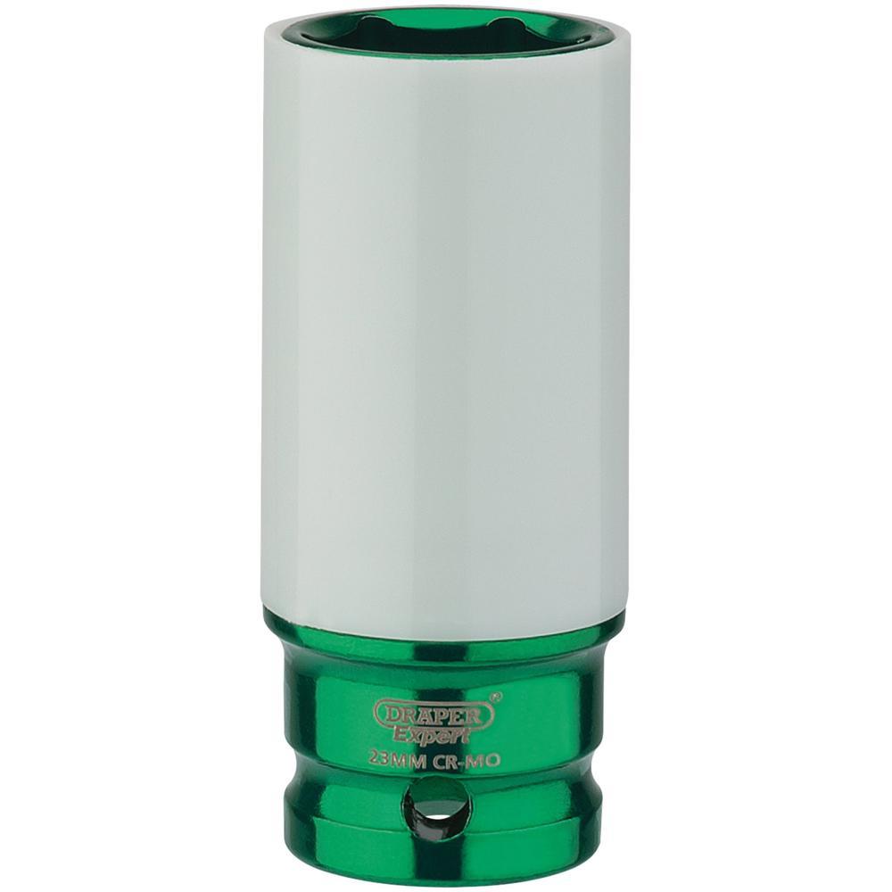 Draper Expert 1/2" Drive Hexagon Socket Metric for Alloy Wheels 1/2" 23mm