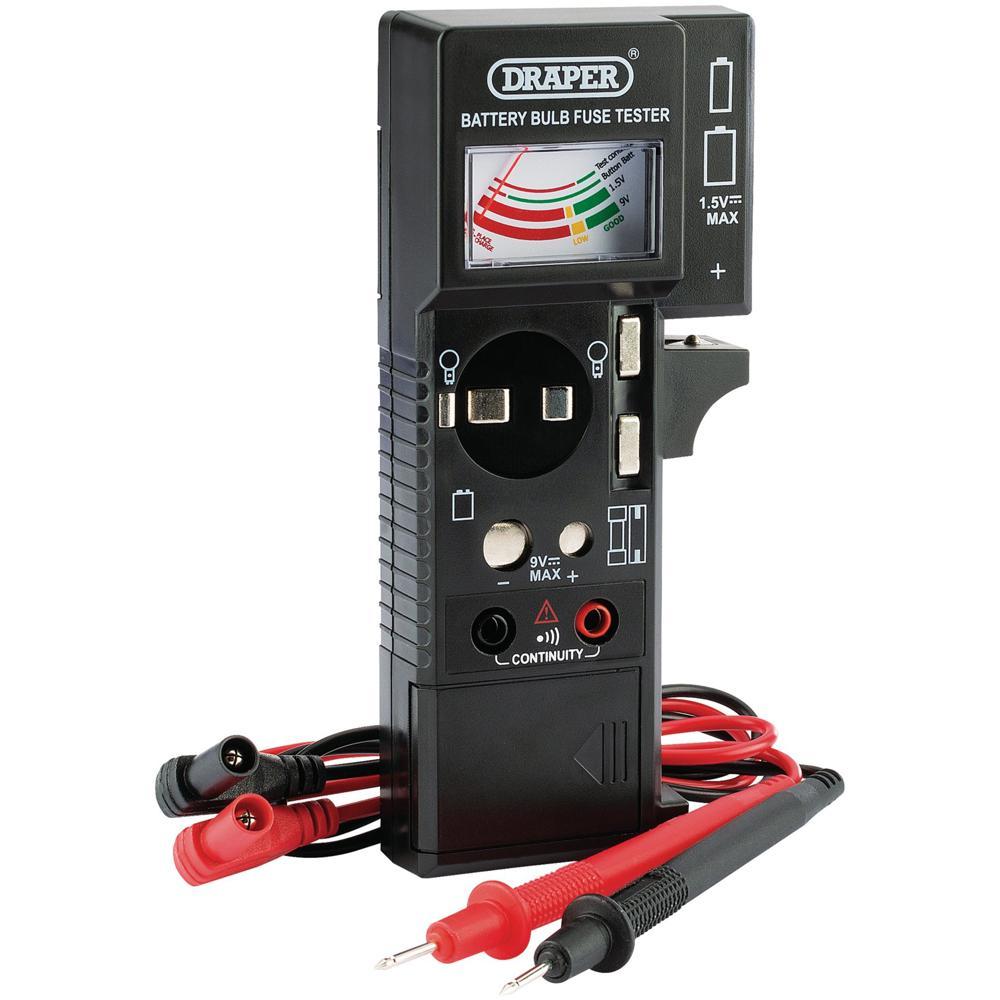 Draper Battery Bulb Fuse and Continuity Tester