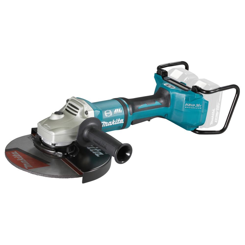 Makita DGA901ZUX2 Twin 18v LXT Cordless Brushless Angle Grinder 230mm No Batteries No Battery Charger No Case