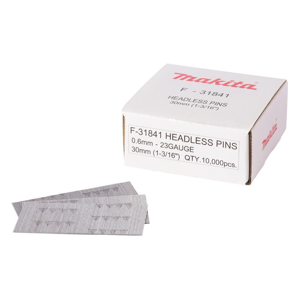 Makita 23 Gauge HeadLess Mini Pin 30mm Pack of 10000