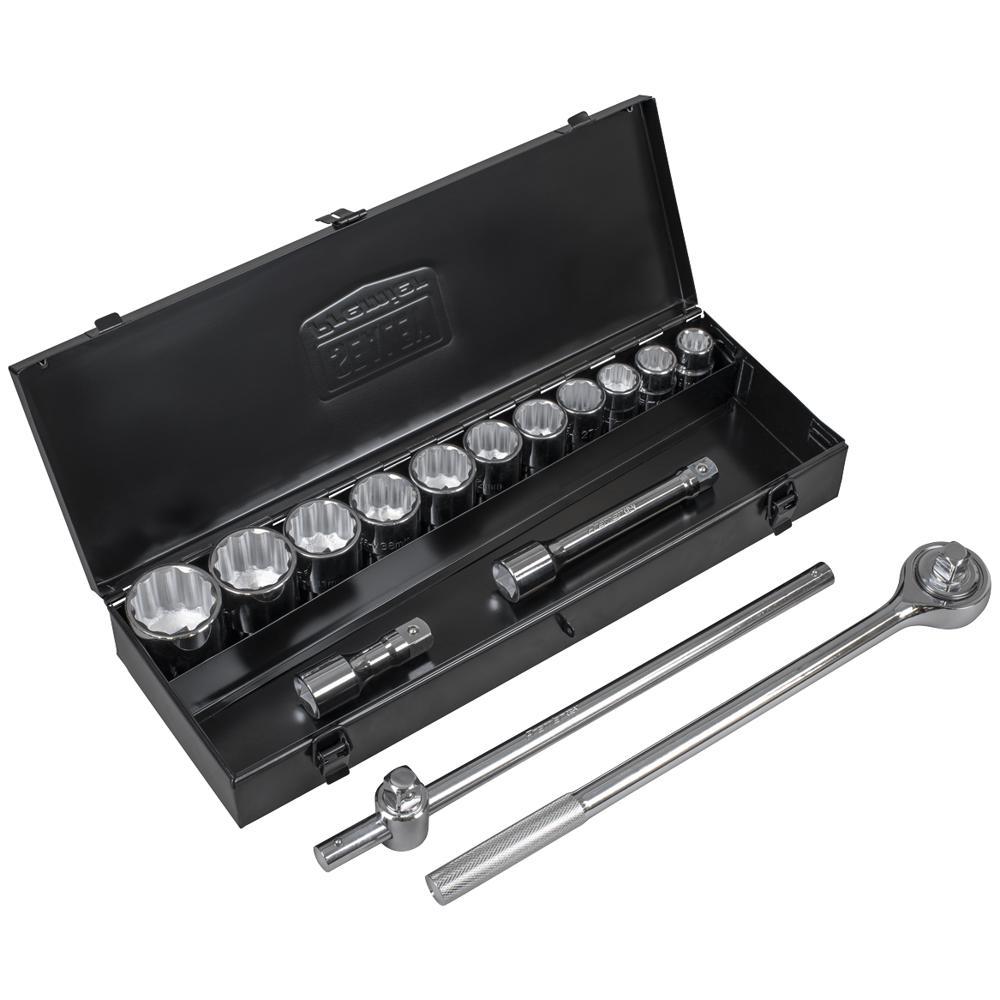 Sealey Walldrive 15 Piece 3/4" Bi Hexagon Socket Set 3/4"